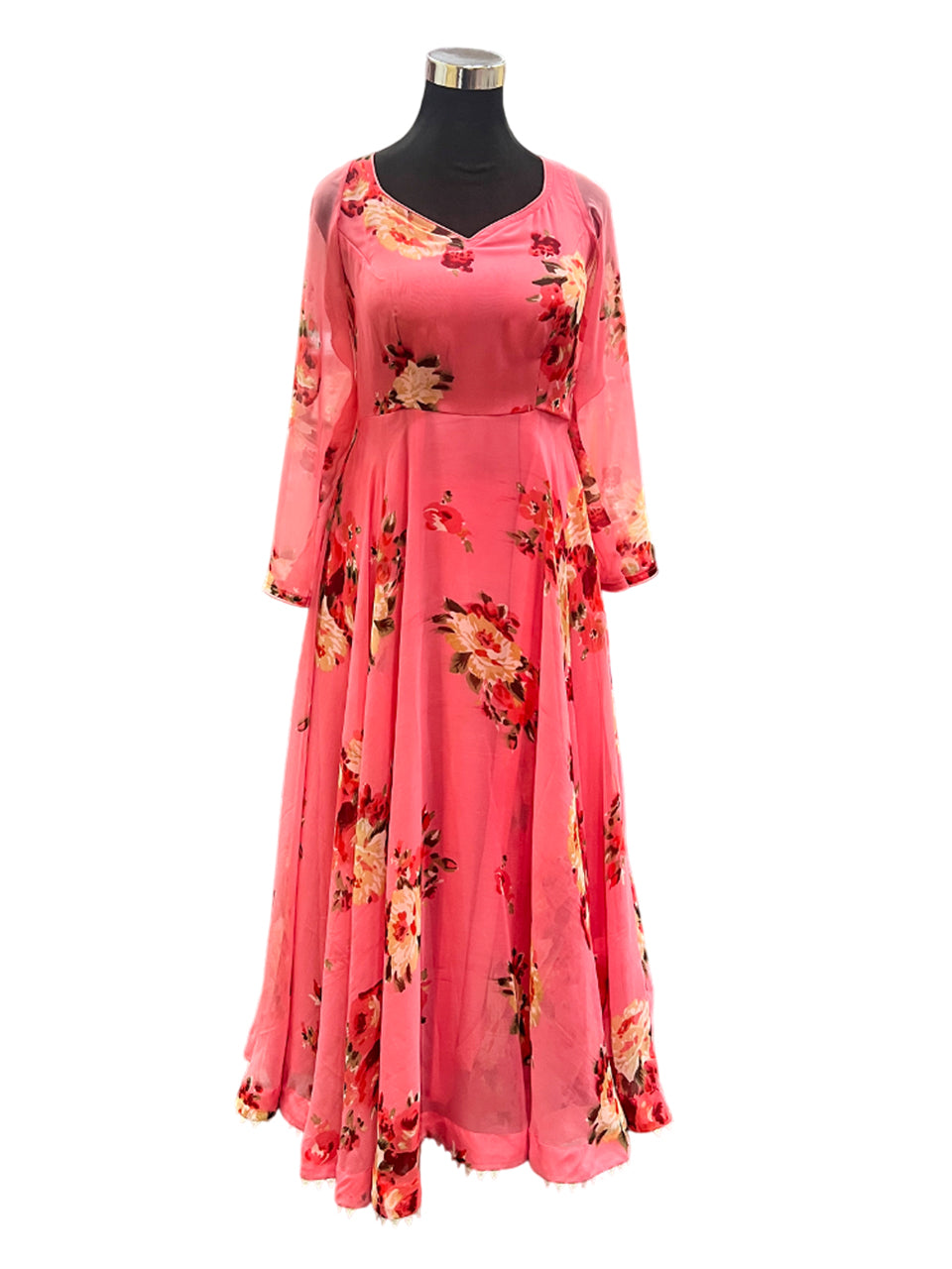 Floral 2 Pc Anarkali Set